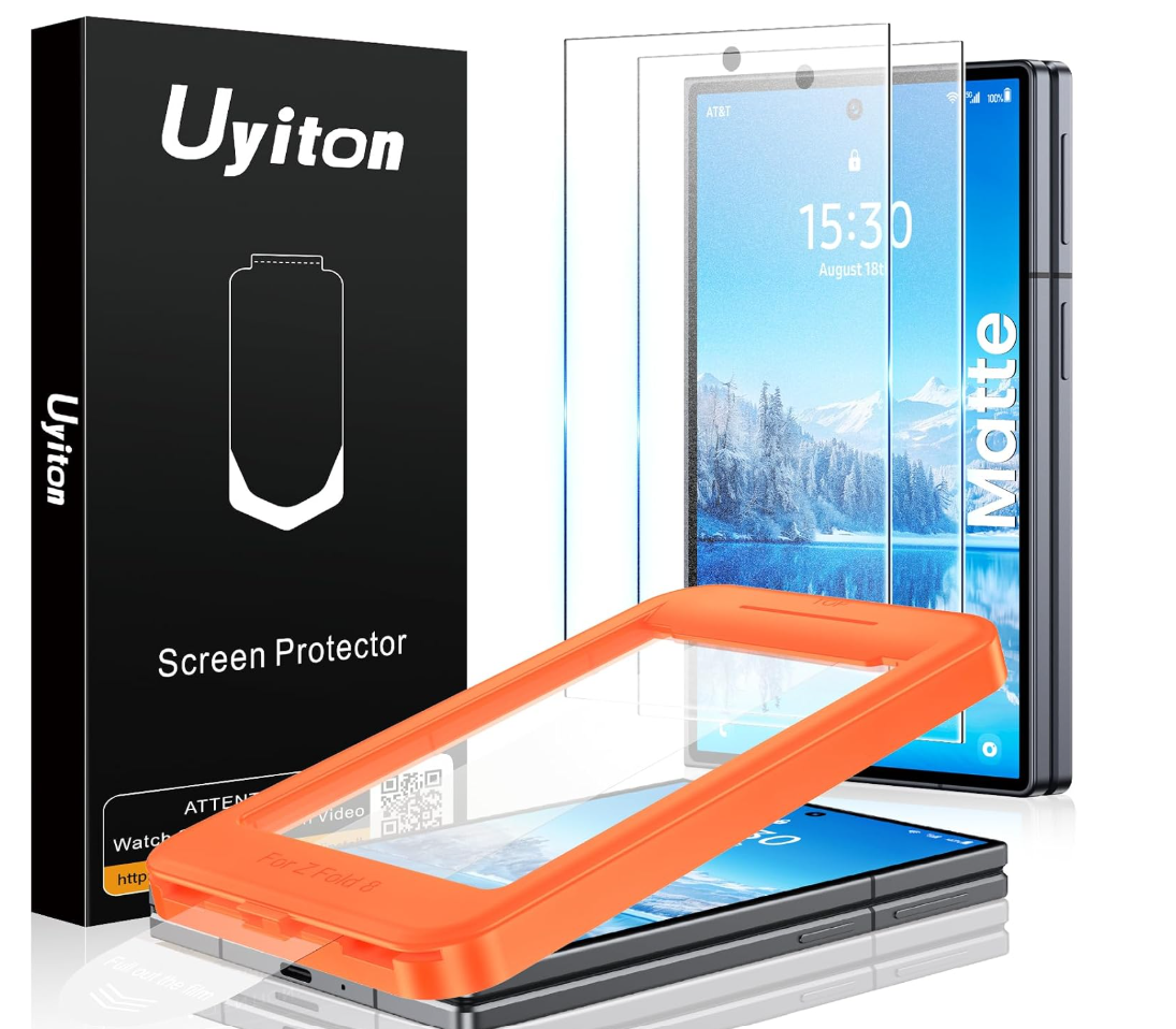 Uyiton Z Fold 8 Matte Screen Protector 2-pack
