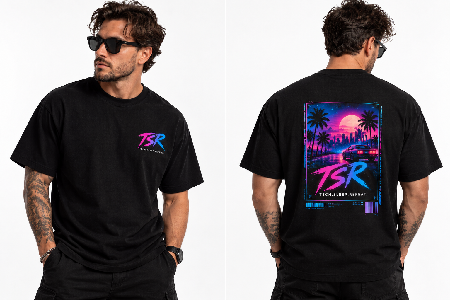 Tech Sleep Repeat Tee