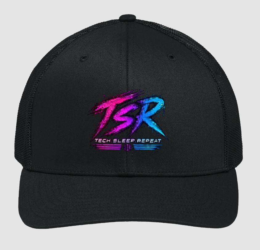 Tech Sleep Repeat Trucker Hat